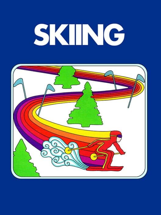 Skiing for Atari 2600 game image