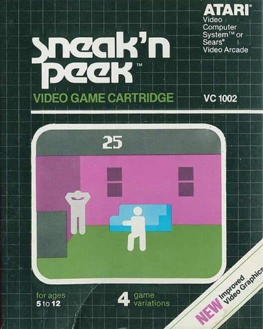 Sneak 'N Peek for Atari 2600 game image