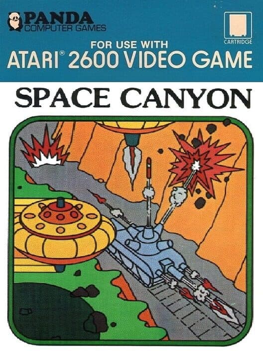 Space Canyon for Atari 2600 game image