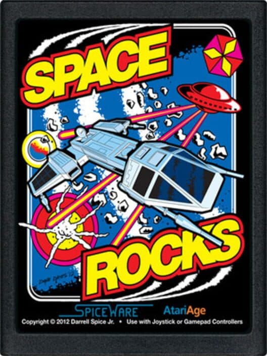 Space Rocks [Homebrew] for Atari 2600 game image