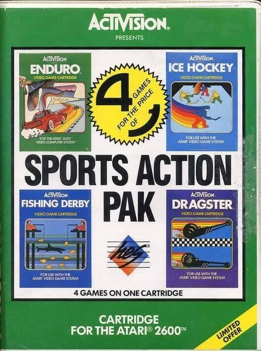 Sports Action Pak for Atari 2600 game image