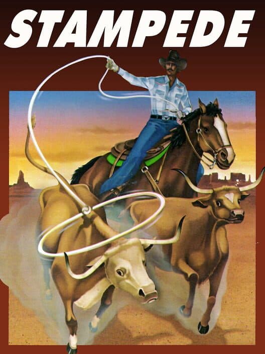 Stampede for Atari 2600 game image