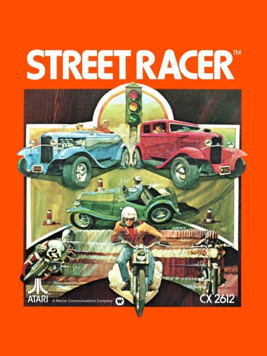 Street Racer for Atari 2600 game image