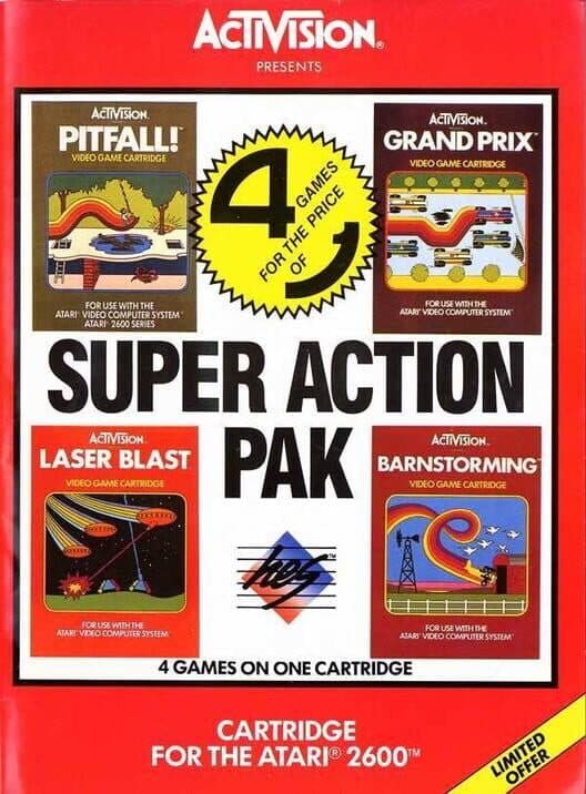 Super Action Pak for Atari 2600 game image