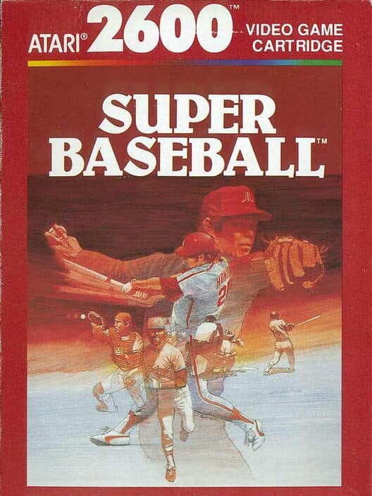 Super Baseball for Atari 2600 game image