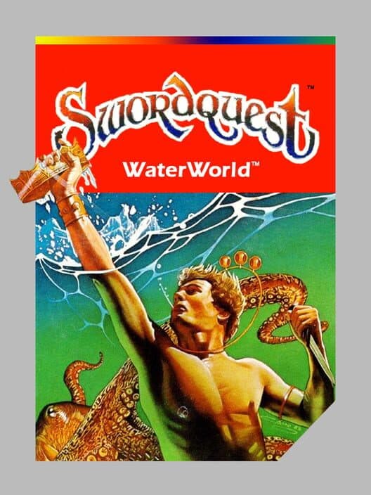 Swordquest Waterworld for Atari 2600 game image