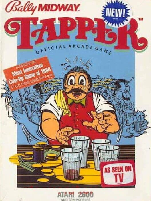 Tapper for Atari 2600 game image