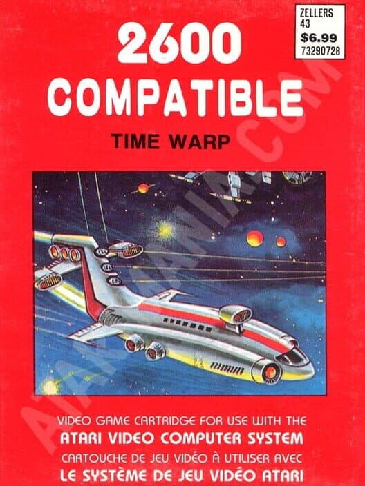 Time Warp for Atari 2600 game image