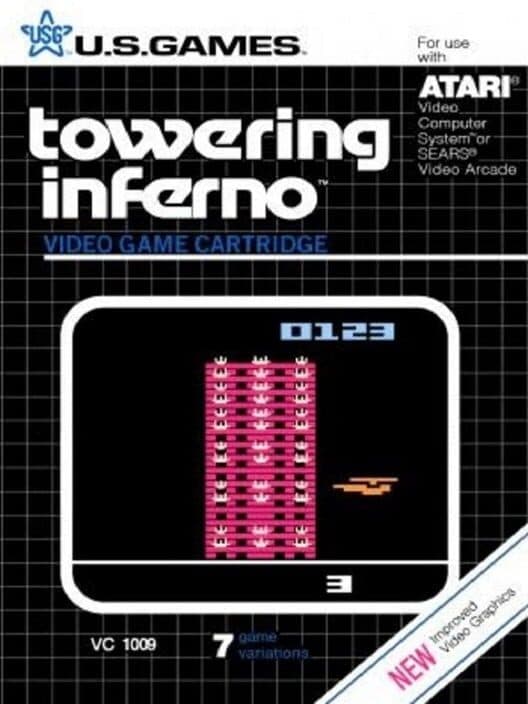 Towering Inferno for Atari 2600 game image