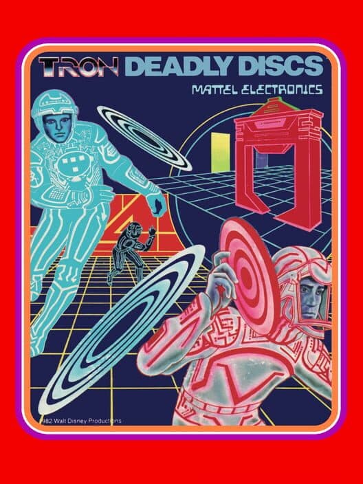 Tron Deadly Discs for Atari 2600 game image