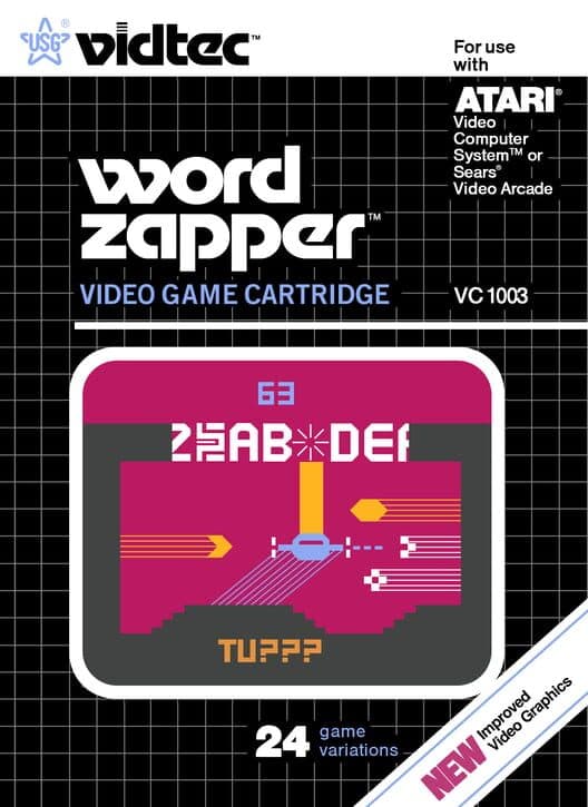 Word Zapper for Atari 2600 game image