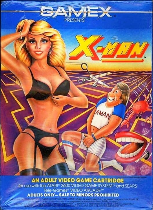X-man for Atari 2600 game image