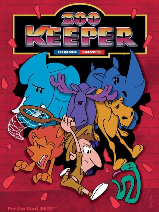Zoo Keeper [Homebrew] for Atari 2600 game image