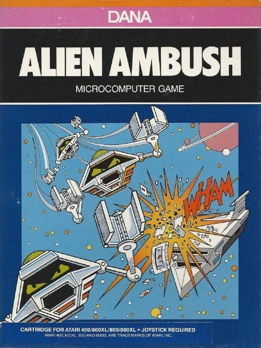 Alien Ambush for Atari 400 game image