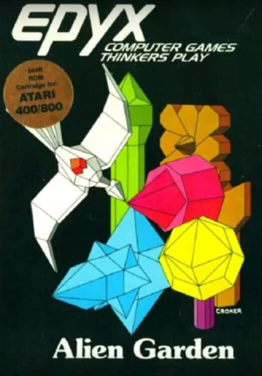 Alien Garden for Atari 400 game image