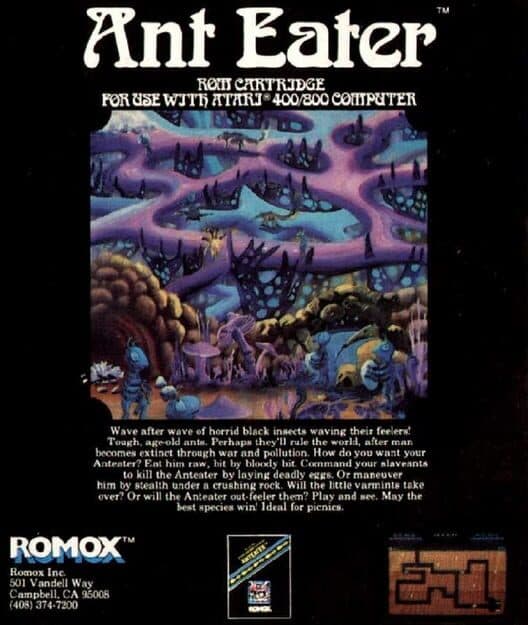 Anteater for Atari 400 game image