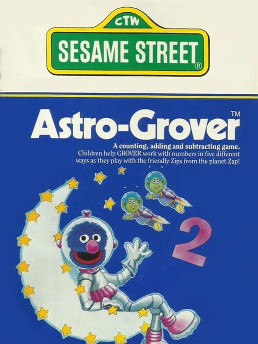 Astro-Grover for Atari 400 game image