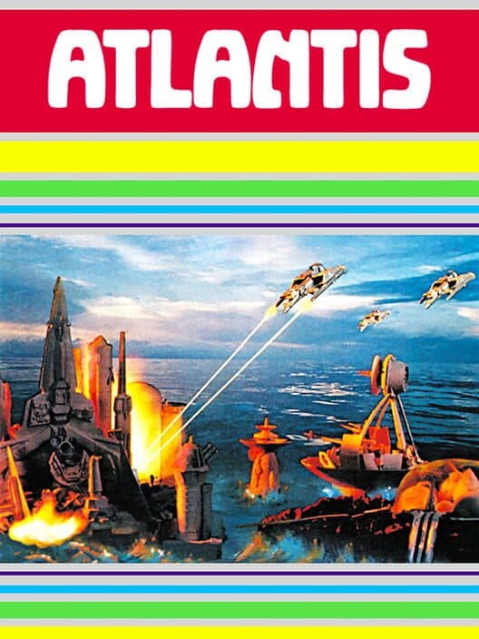 Atlantis for Atari 400 game image