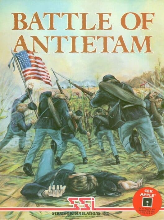 Battle Of Antietam for Atari 400 game image