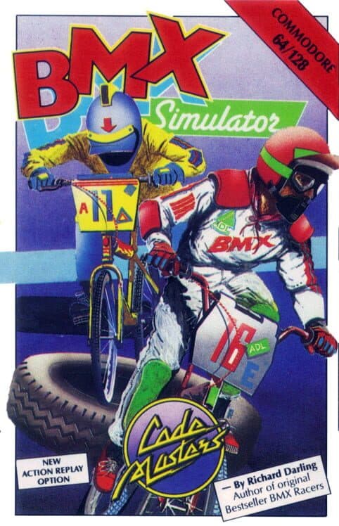 BMX Simulator for Atari 400 game image