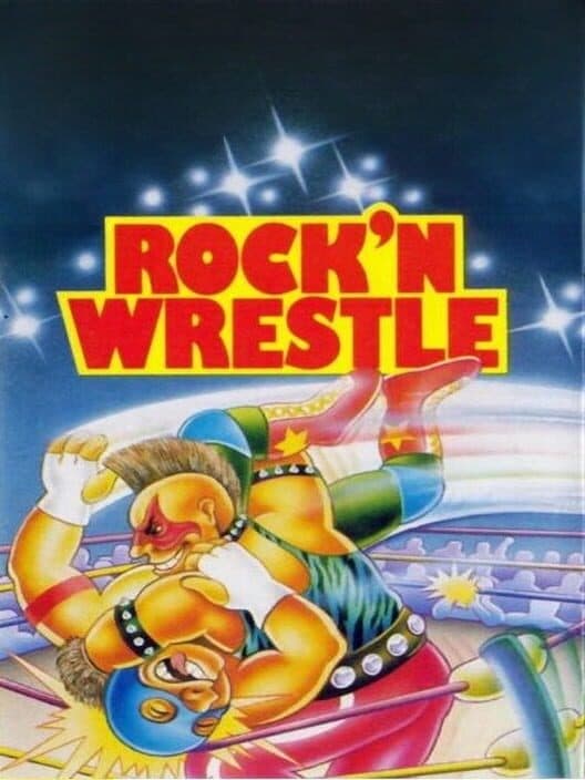 Bop'N Wrestle for Atari 400 game image