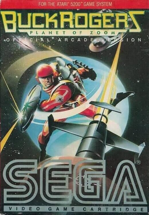 Buck Rogers Planet of Zoom for Atari 400 game image