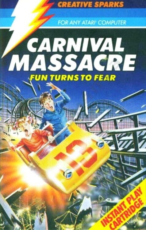 Carnival Massacre for Atari 400 game image