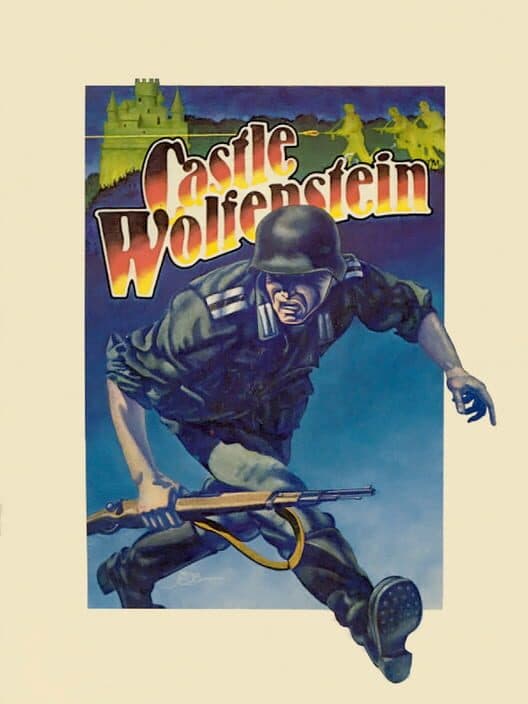 Castle Wolfenstein for Atari 400 game image