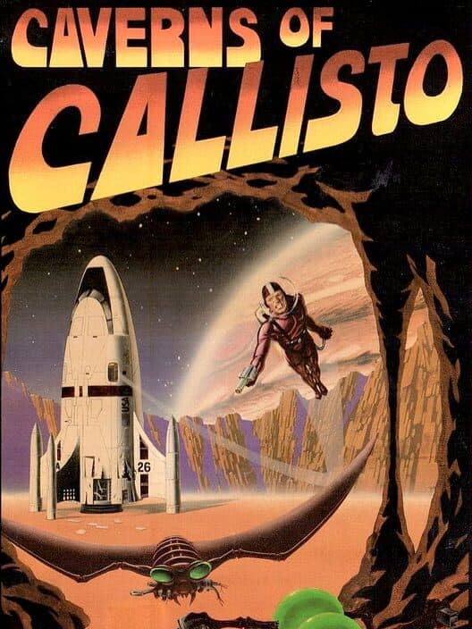Caverns of Callisto for Atari 400 game image
