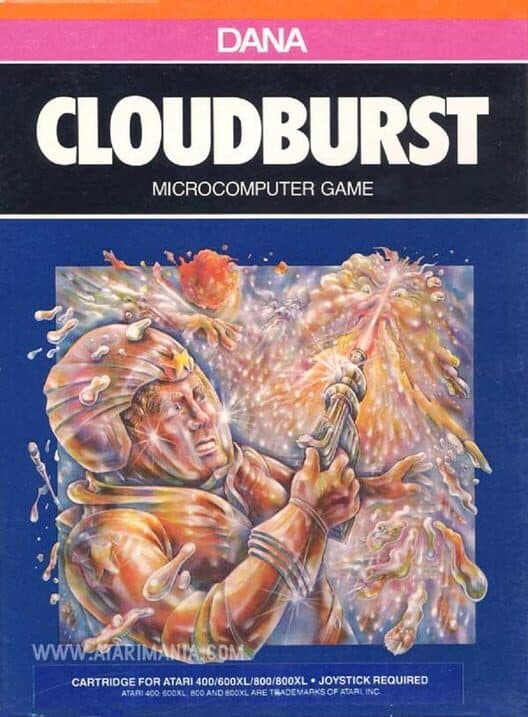 Cloudburst for Atari 400 game image