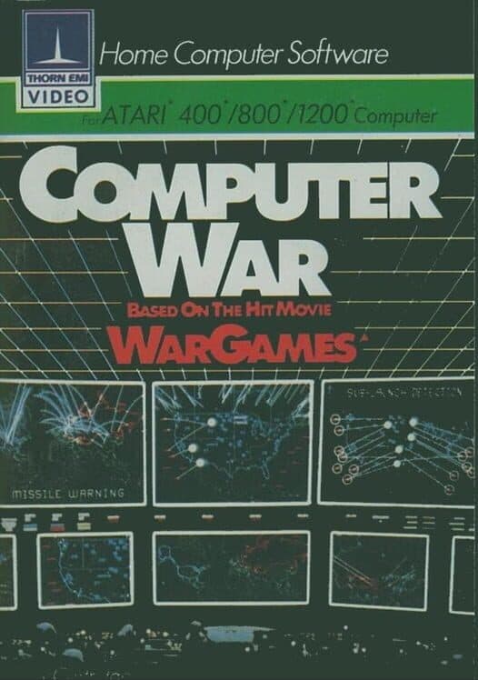 Computer War for Atari 400 game image