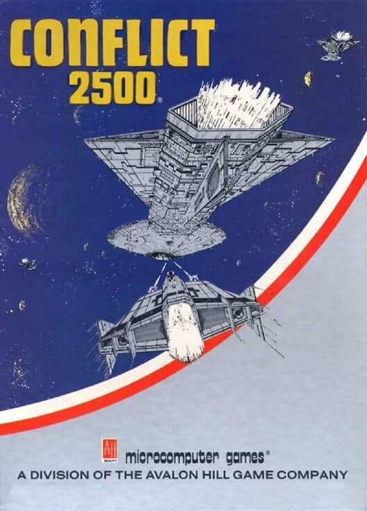 Conflict 2500 for Atari 400 game image