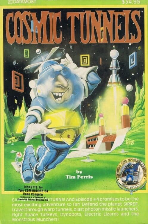 Cosmic Tunnels for Atari 400 game image