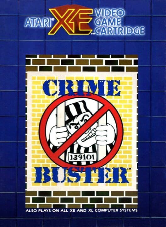 Crime Buster for Atari 400 game image