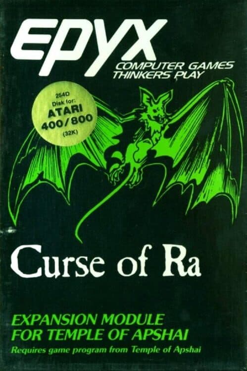 Curse Of Ra for Atari 400 game image