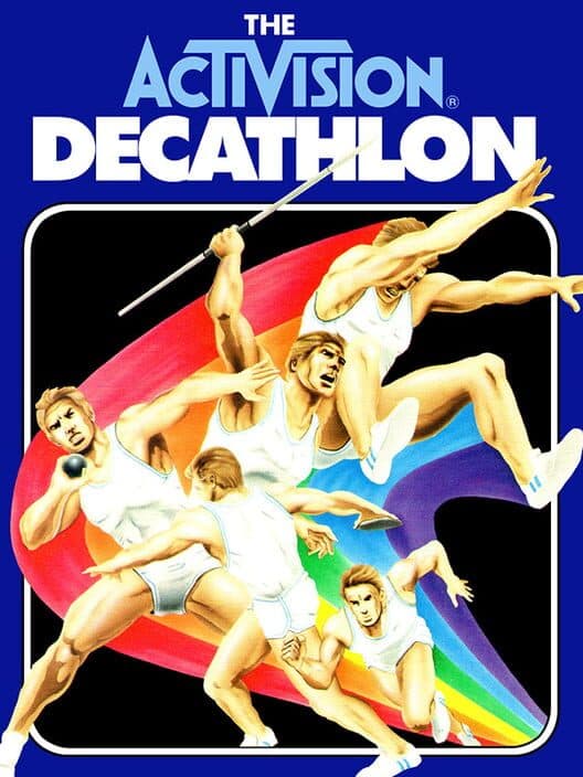 Decathlon for Atari 400 game image