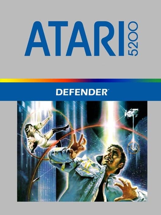 Defender for Atari 400 game image