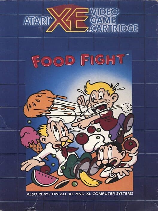 Food Fight for Atari 400 game image