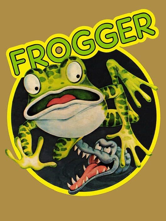 Frogger for Atari 400 game image