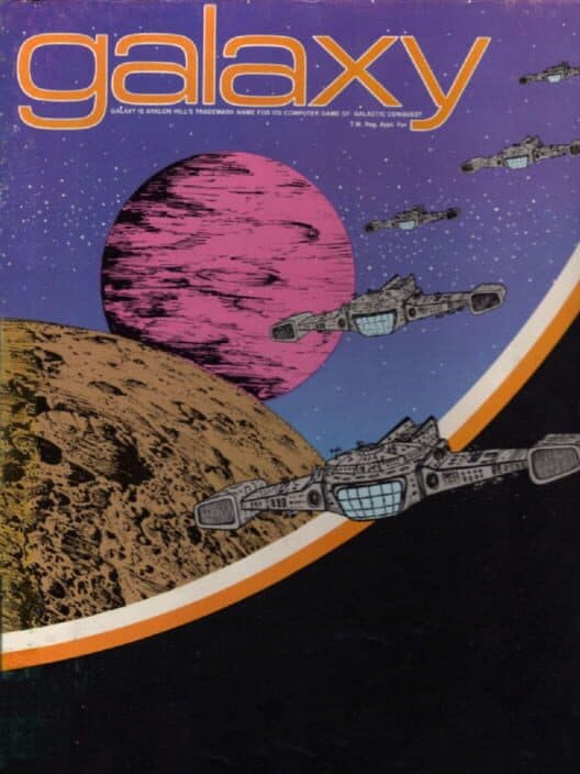 Galaxy for Atari 400 game image