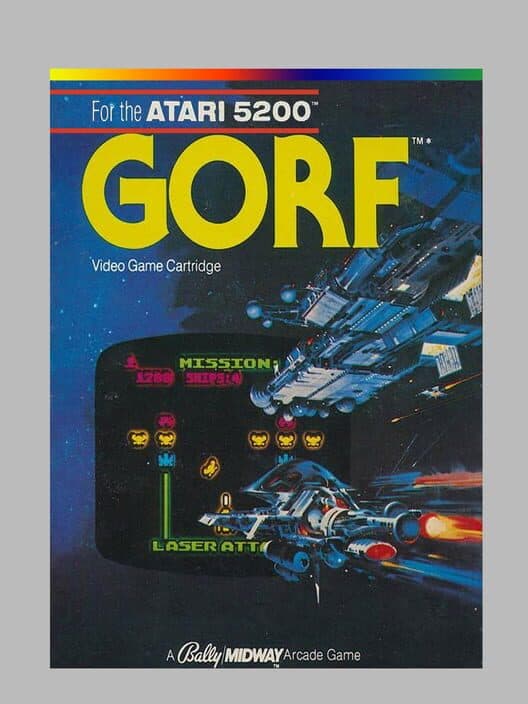 Gorf for Atari 400 game image