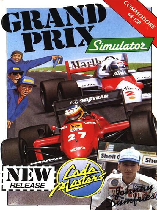 Grand Prix Simulator for Atari 400 game image
