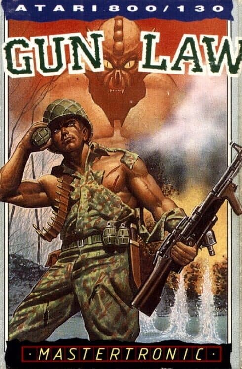 Gun Law for Atari 400 game image