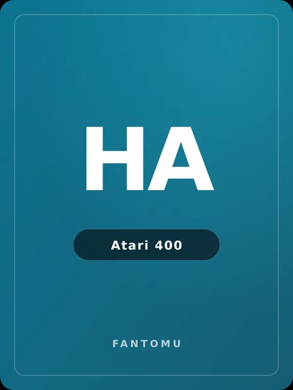 Hangman for Atari 400 game image