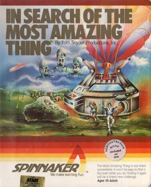 In Search Of The Most Amazing Thing for Atari 400 game image
