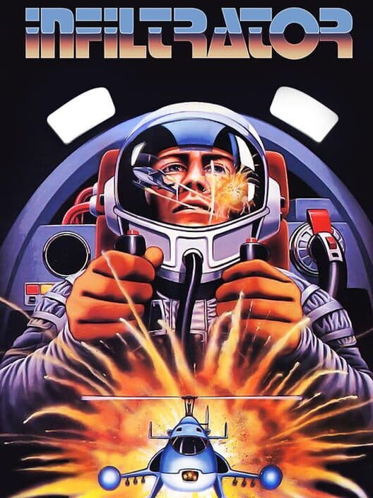 Infiltrator for Atari 400 game image