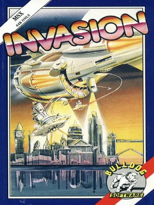 Invasion for Atari 400 game image