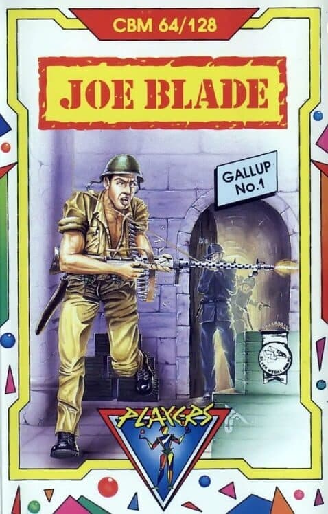 Joe Blade for Atari 400 game image