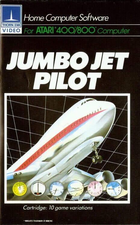 Jumbo Jet Pilot for Atari 400 game image