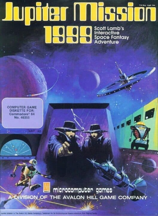 Jupiter Mission 1999 for Atari 400 game image